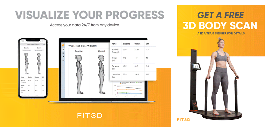 3D Visualize Your Progress Body Scan